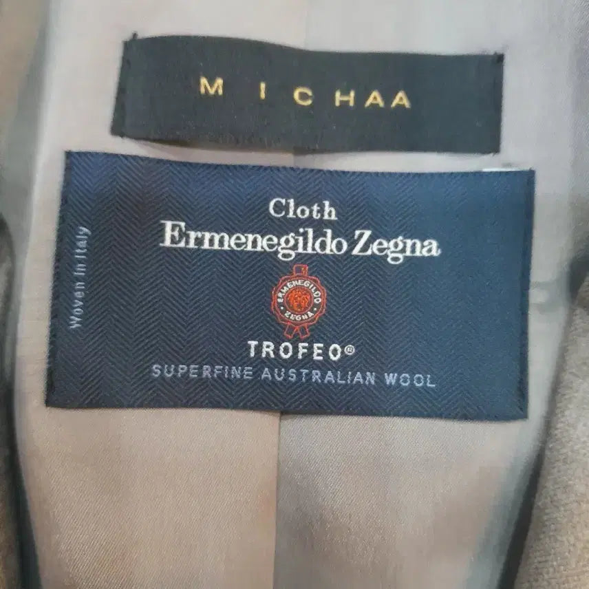 [BUNJANG] Miesha Ermenegildo Zegna Trofeo Superfine Wool Jacket / 미샤 에르메네질도 제냐 트로페오 수퍼파인 울 자켓