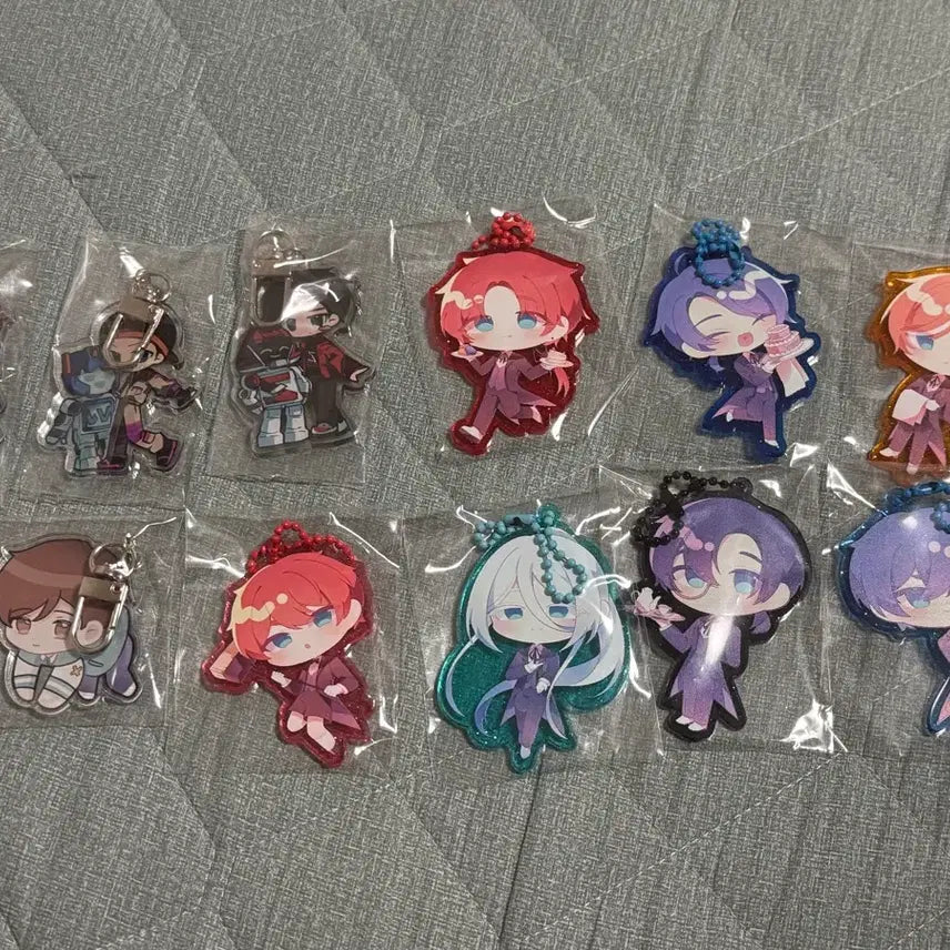 [BUNJANG] Tobot Acrylic Keyring Bundle Set / 또봇 비공굿 아크릴 키링 일괄 판매