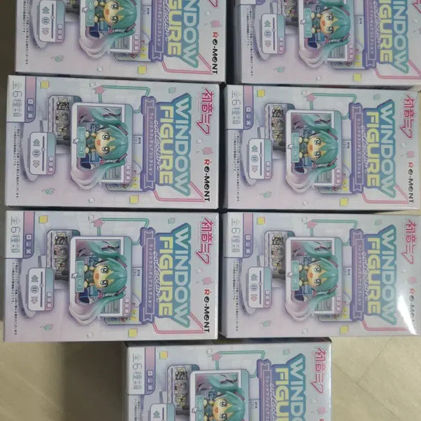 [BUNJANG] Hatsune Miku Window Figure Collection / 하츠네 미쿠 윈도우 피규어 풀셋 일괄 싸게 판매합니다