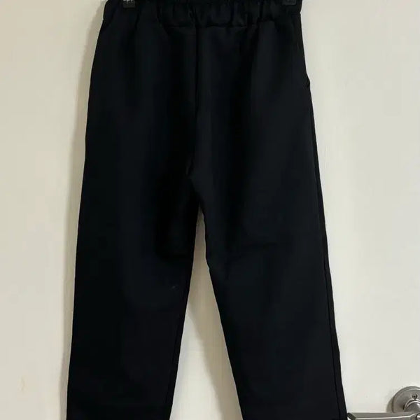 [BUNJANG] Summer Elastic Waist Slack Style Pants - Black / (새상품) 여름 고무줄 슬랙스 스타일 팬츠 블랙