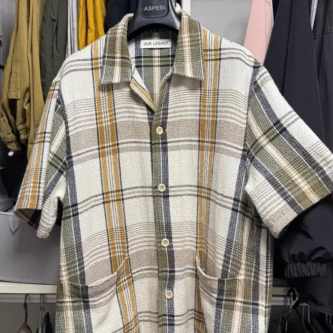 [BUNJANG] Our Legacy Elder Shirt Short Sleeve Size 50 / 아워레가시 엘더셔츠 50 반팔