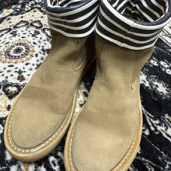[BUNJANG] Kapital Popeye Suede Boots / 캐피탈 뽀빠이 스웨이드 부츠