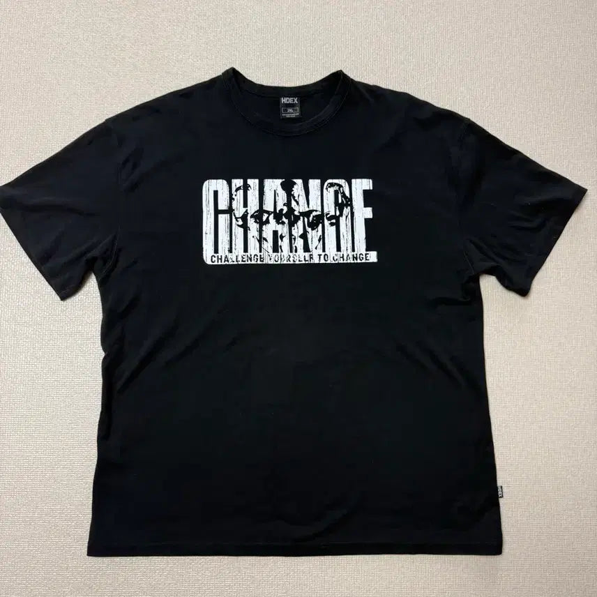 [BUNJANG] HDEX Oversized Short Sleeve T-Shirt XXL / [XXL]에이치덱스 체인지 오버핏 숏 슬리브 반팔