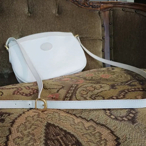 [BUNJANG] Gucci Leather Clutch Bag - White / 구찌 핸드백