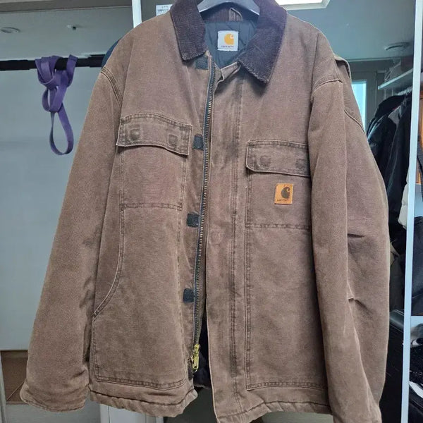 [BUNJANG] Carhartt Traditional Coat Brown Large / 칼하트 트레디셔널 코트