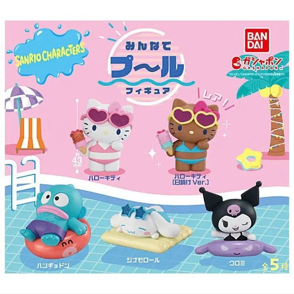 [BUNJANG] Sanrio Pool Party Hangyodon Figure / 산리오 수영장 파티 피규어 한교동