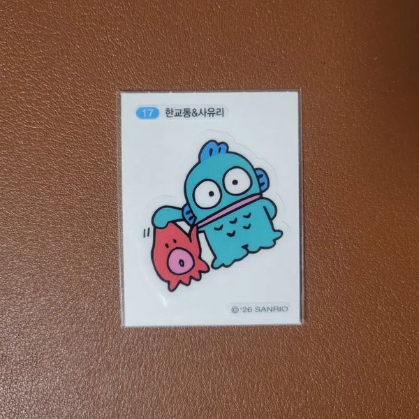 [BUNJANG] Han Gyo Dong Jelly Ttibusil Sticker #17 / 한교동 젤리 띠부씰 17번