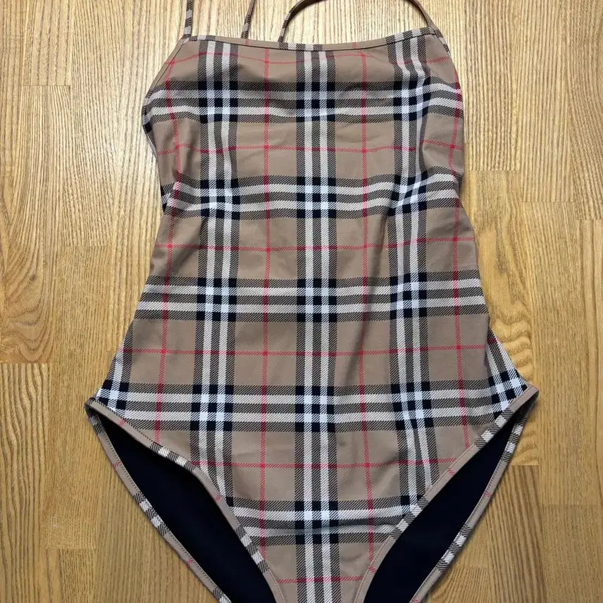 [BUNJANG] Burberry Nova Check One-Piece Swimsuit (New w/ Tags) / 버버리 체크 원피스 수영복 (새상품/택 보유)