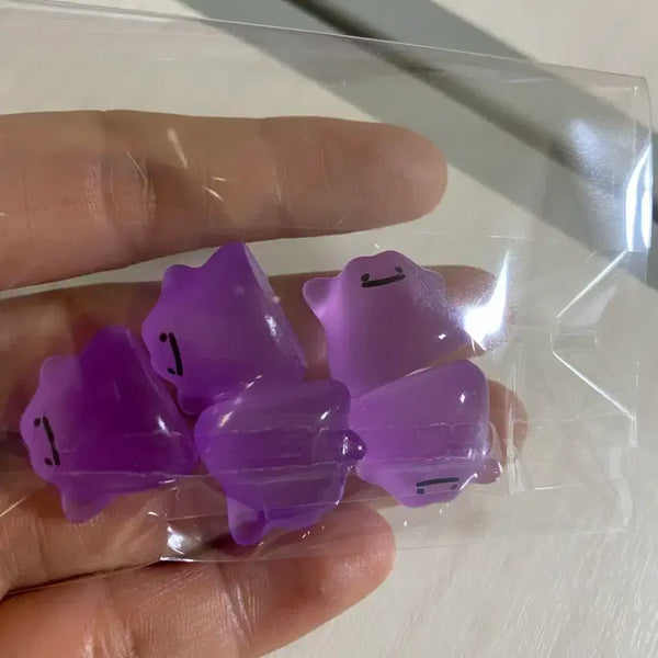 [BUNJANG] Ditto Charms (Set of 5) / (품절) 7/8일 입고 퍼플 메타몽파츠5개 팝니다