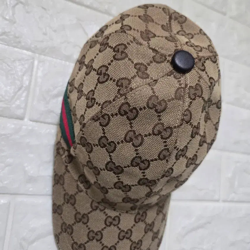 [BUNJANG] Gucci GG Logo Stripe Baseball Cap / 구찌 볼캡 free