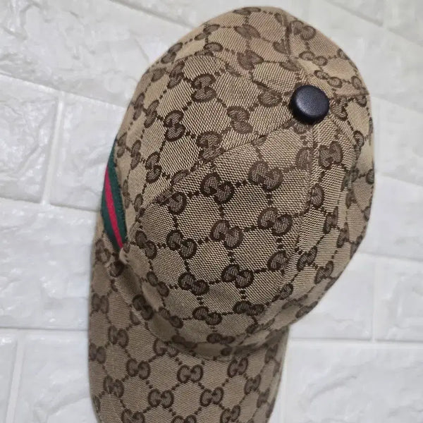 [BUNJANG] Gucci GG Logo Stripe Baseball Cap / 구찌 볼캡 free