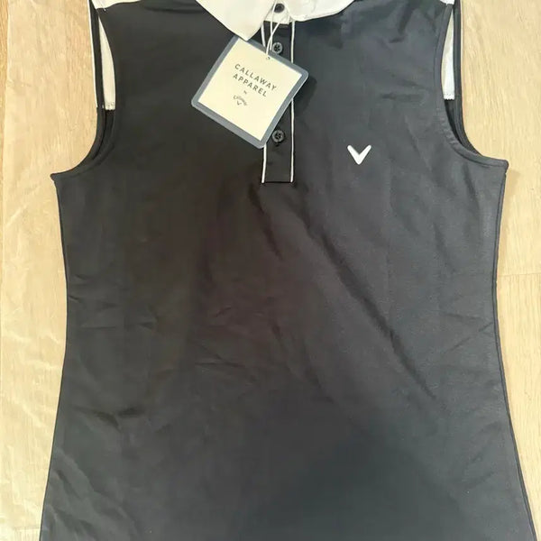 [BUNJANG] Callaway Apparel Sleeveless Golf Wear Black / 캘러웨이 어패럴 민소매 골프웨어 블랙 새상품