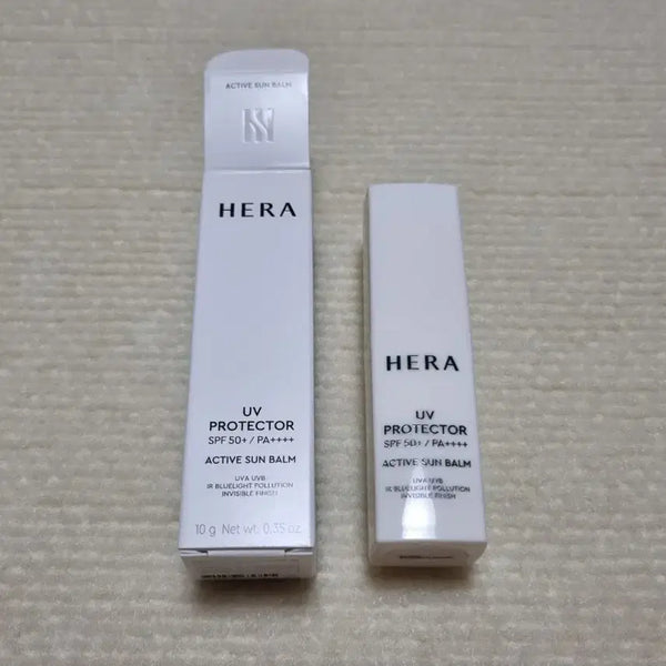 [BUNJANG] Hera UV Protector Active Sun Balm SPF50+ PA++++ 10g / 헤라 UV프로텍터 액티브 선 밤 10g 헤라 선스틱 선크림 썬스틱