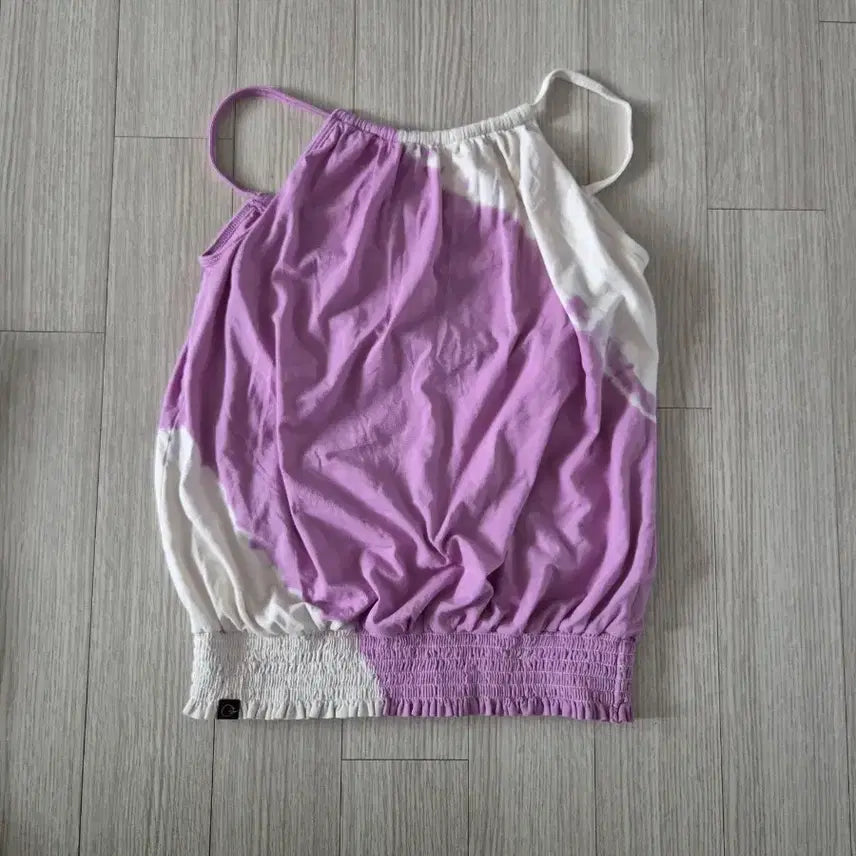 [BUNJANG] OZIS Smokin' Tie-Dye Camisole Bra Top S / 오즈이즈 스모킹 타이다이 캐미솔 브라탑 S
