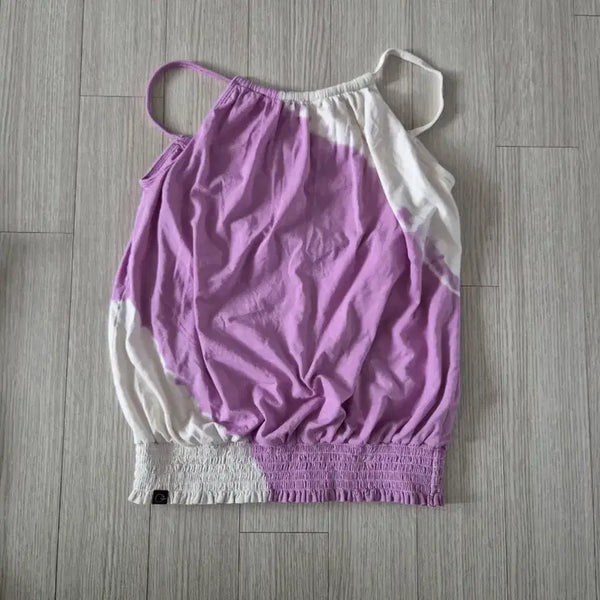 [BUNJANG] OZIS Smokin' Tie-Dye Camisole Bra Top S / 오즈이즈 스모킹 타이다이 캐미솔 브라탑 S
