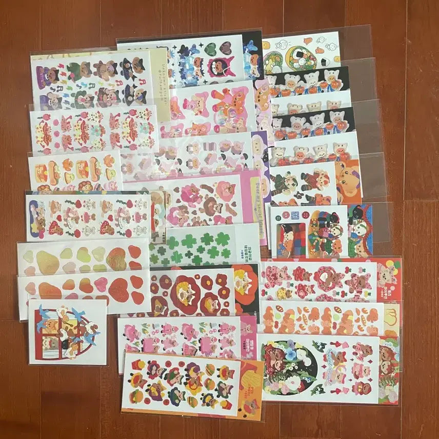 [BUNJANG] Yulbamgom & Diary Decoration Stickers Bundle Set / 율밤곰 및 다이어리꾸미기 다꾸 스티커 일괄양도합니다