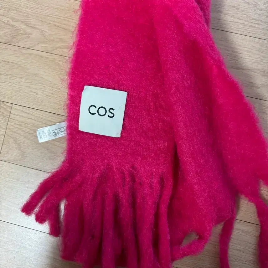 [BUNJANG] COS Pink Scarf / Cos 핑크 목도리