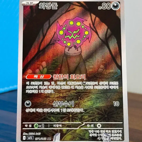 [BUNJANG] Pokemon Card Carracosta AR / 포켓몬 카드 화강돌 AR