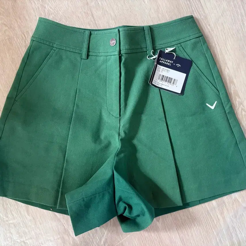 [BUNJANG] Callaway Apparel Golf Shorts Green Size 64 New / 캘러웨이 어패럴 골프 반바지 그린 새상품 사이즈64
