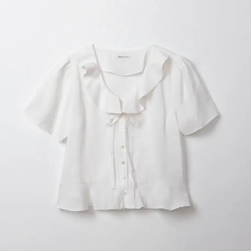 [BUNJANG] Archive J.Tou Feather Blouse / 아카이브제이투유 페더블라우스 archive jtou