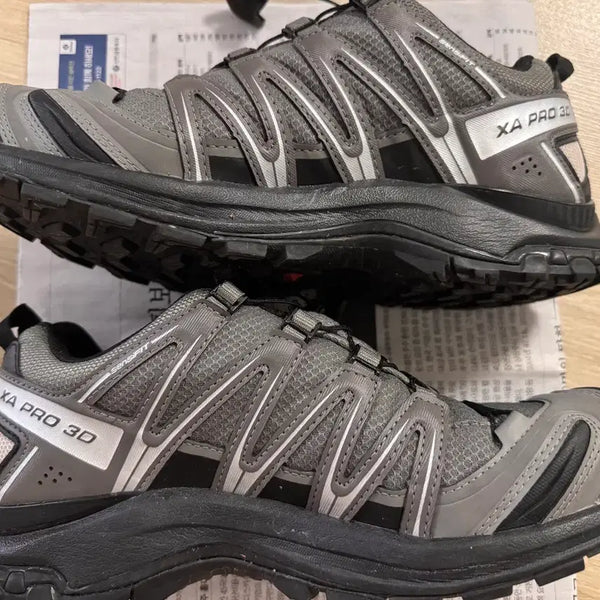 [BUNJANG] Salomon XA Pro 3D GTX - Pewter/Black/Silver Cloud / 살로몬 XA 프로 3D GTX - 퓨터:블랙:실버 클라우드 250