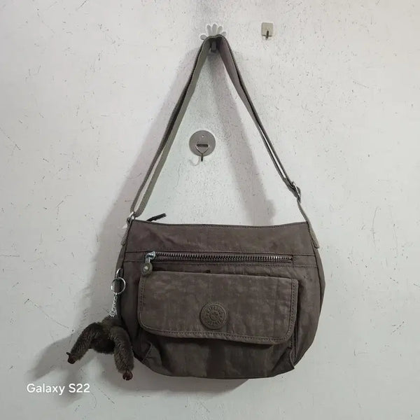 [BUNJANG] Kipling Crossbody Bag Brown / 키플링 크로스백 브라운