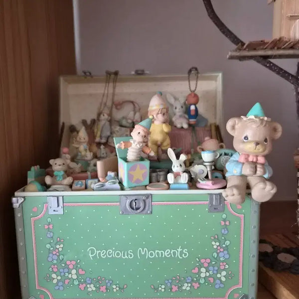 [BUNJANG] Precious Moments Music Box Doll Set / 에네스코 프레셔스 모먼츠 오르골
