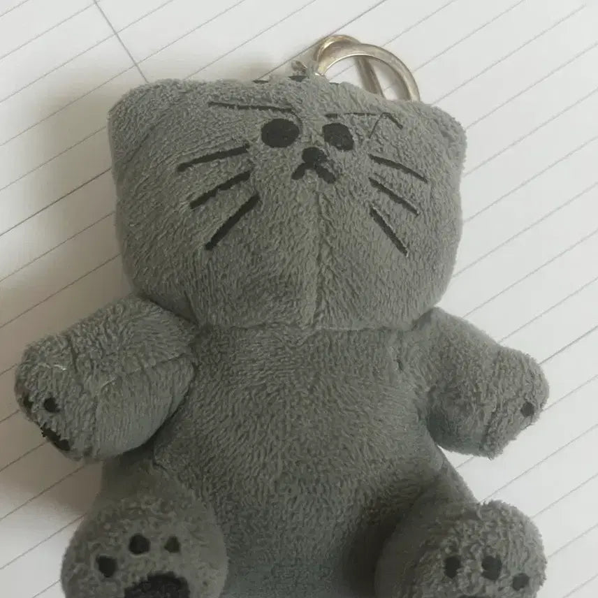 [BUNJANG] Beast Friends Cat Plush Keychain / 짐승친구들 고양이인형키링