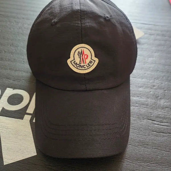 [BUNJANG] Moncler Black Unisex Cap / 몽클레어 볼캡 블랙 공용