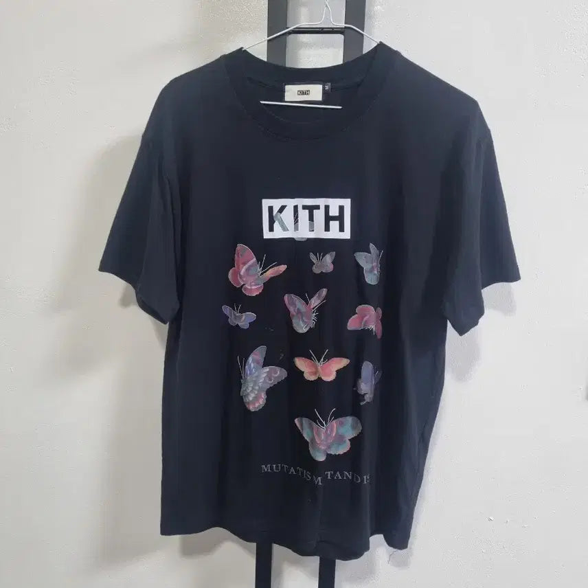 [BUNJANG] Kith Butterfly Print T-Shirt / KITH 반팔티 나비 프린팅