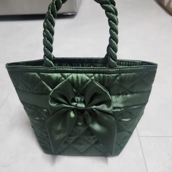 [BUNJANG] Naraya Quilting Mini Tote Bag / 나라야 퀼팅 미니 토트백