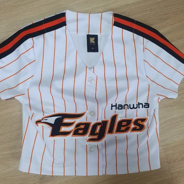 [BUNJANG] Hanwha Eagles Custom Short Sleeve Baseball Jersey / 한화이글스크롭반팔커스텀유니폼85