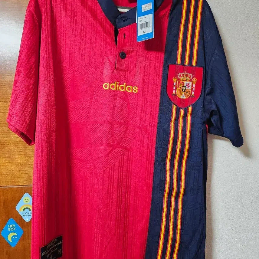 [BUNJANG] Adidas Spain Retro Replica Jersey XL / 스페인 레트로  XL 새상품