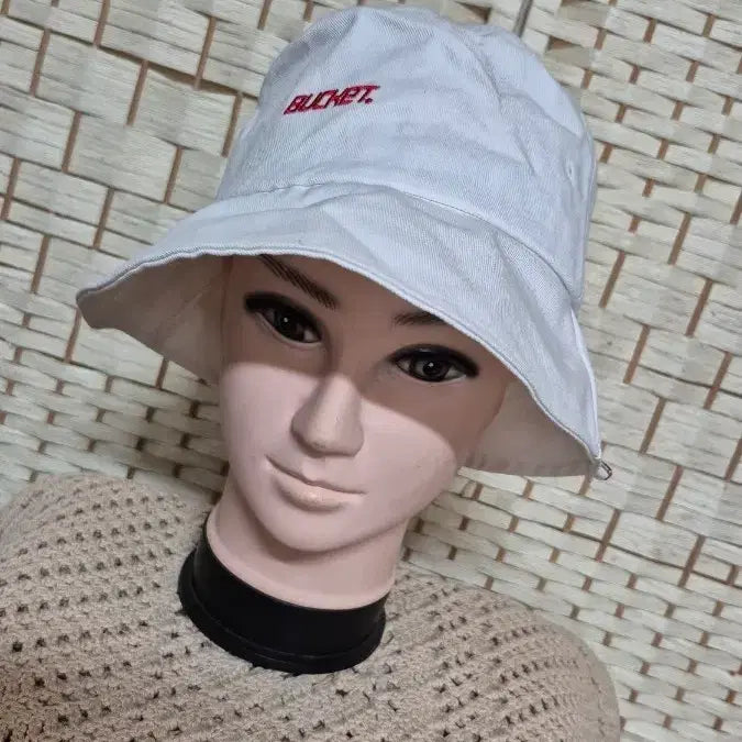[BUNJANG] Worldplace Cotton Bucket Hat (One Size) / 미사용월드플레이스성인면모자프리