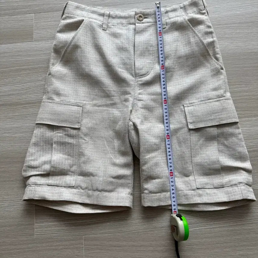 [BUNJANG] DROLE DE MONSIEUR Le Short Cargo Lin Cargo Shorts (Khaki, M) / 드롤드무슈 카고 반바지 버뮤다 M 새제품