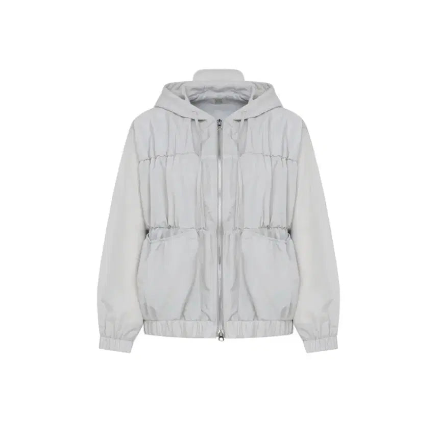 [BUNJANG] Letter From Moon Shirring Windbreaker FREE Size / 레터프롬문 셔링 바람막이 FREE