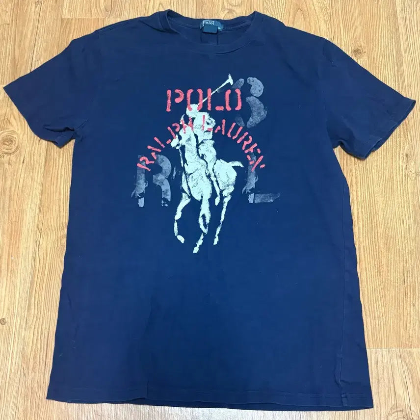 [BUNJANG] Polo Ralph Lauren Big Pony Short Sleeve T-Shirt Navy M / 폴로 빅포니 반팔 네이비 m