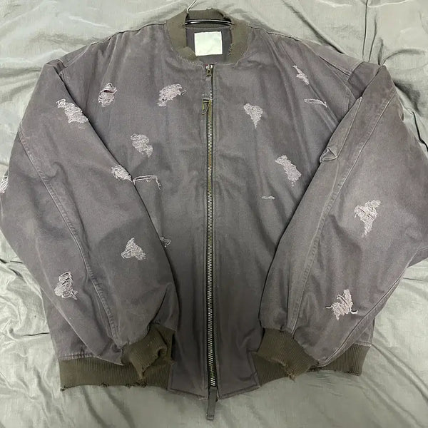 [BUNJANG] Undermycar Dead Strange Sparrow Bomber Jacket / 2) 언더마이카 데드 스트레인지 스패로우 봄버 판매합니다