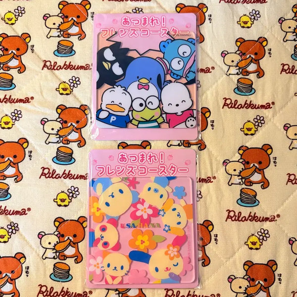 [BUNJANG] Sanrio Acrylic Cup Coaster / 산리오 아크릴 컵 코스터
