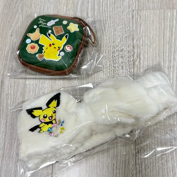 [BUNJANG] Pokemon Edition AirPod Case & Cleansing Headband Set / [일괄판매] 올리브영 포켓몬 에디션 에어팟케이스 세안밴드