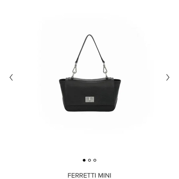 [BUNJANG] Minuit Muse FERRETTI MINI Black Bag / 미닛뮤트 FERRETTI MINI 페레티 미니 블랙