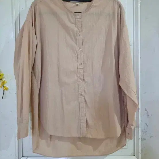 [BUNJANG] Chic Button-Down Blouse / 봄 여름 고급스러운  핏이이쁜 바스락 블라우스