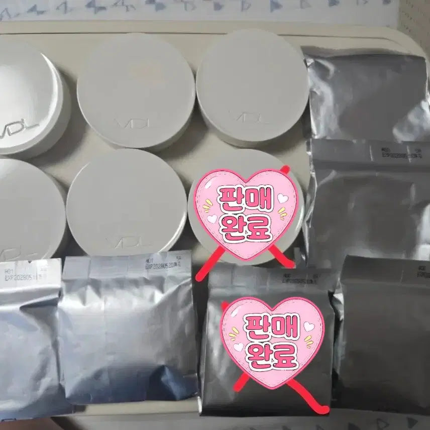 [BUNJANG] VDL High Cover Cushion Set / VDL 하이커버 쿠션 세트