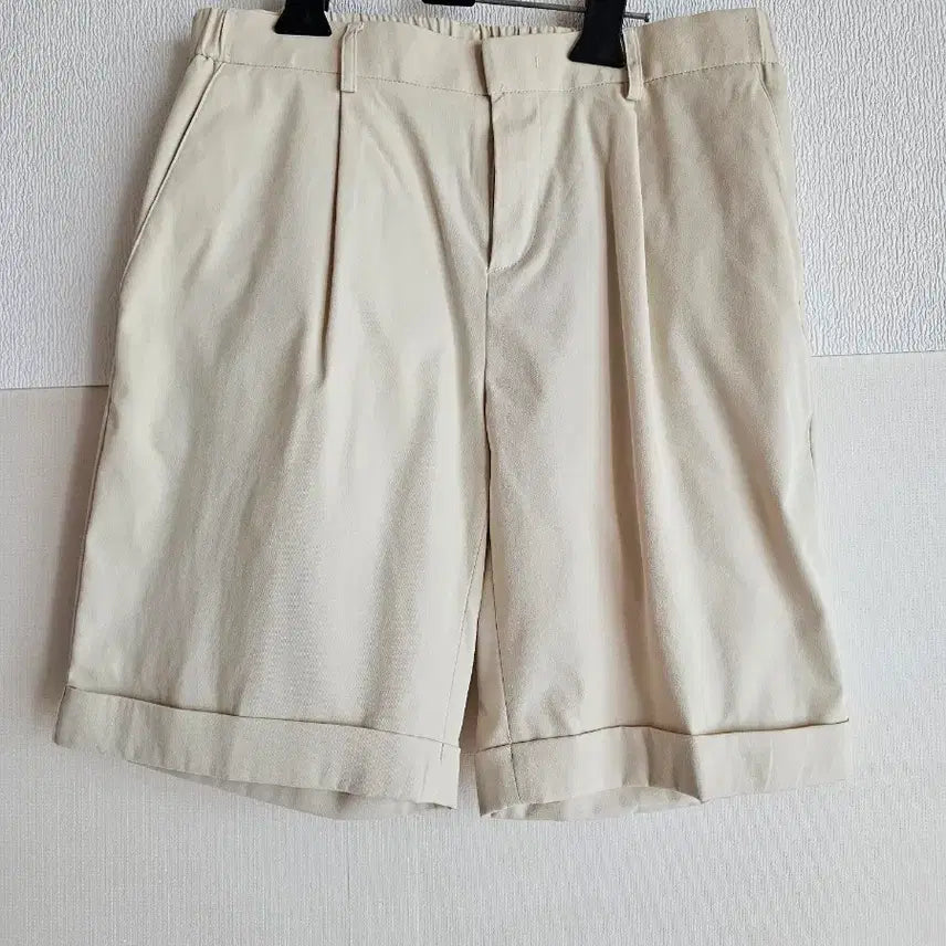 [BUNJANG] Drawfit Ivory Roll-up Shorts XL / 드로우핏 아이보리 롤업 반바지 XL