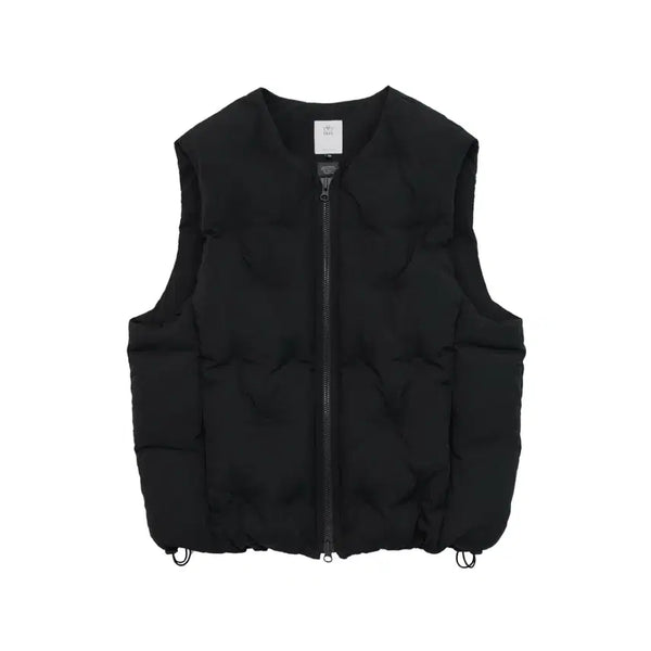 [BUNJANG] Politeru Embo Down Vest Black / [3] 폴리테루 엠보 다운 베스트 블랙