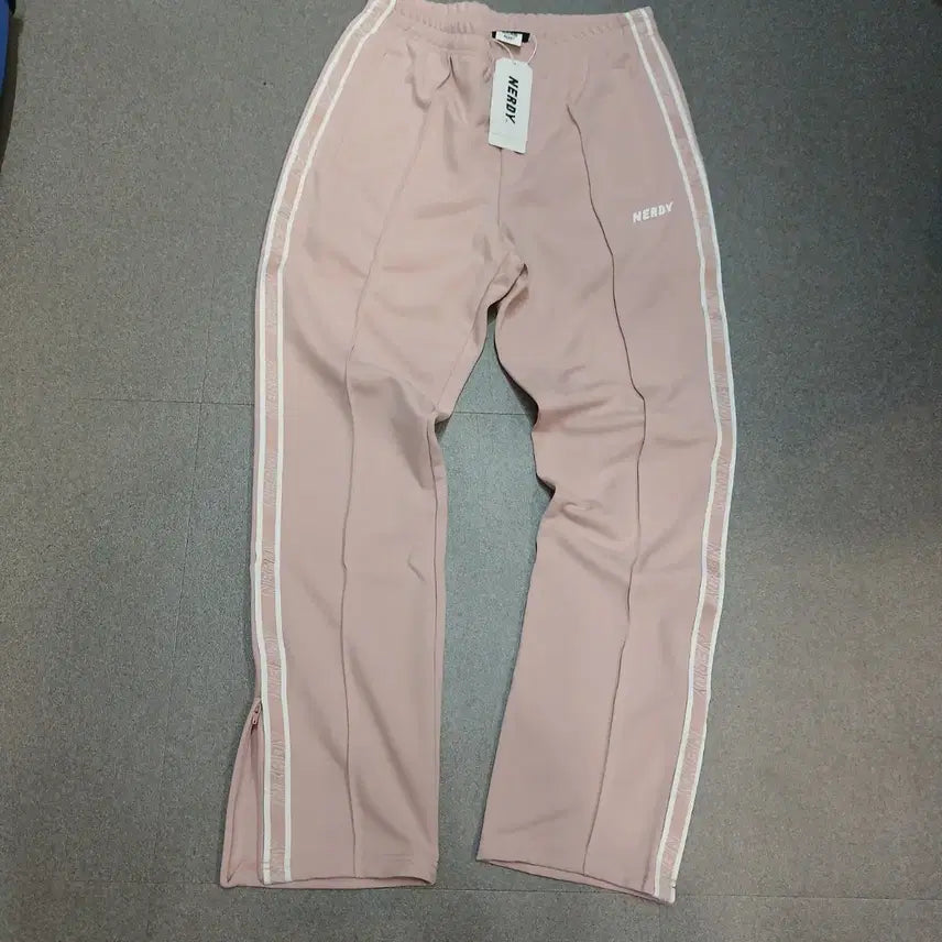 [BUNJANG] NERDY Track Pants Light Pink / NERDY 트랙 팬츠 연핑크