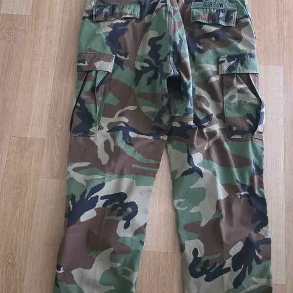 [BUNJANG] GIBSON US Military Camouflage Cargo Pants / 미군 카모플라쥬 카고 팬츠 GIBSON