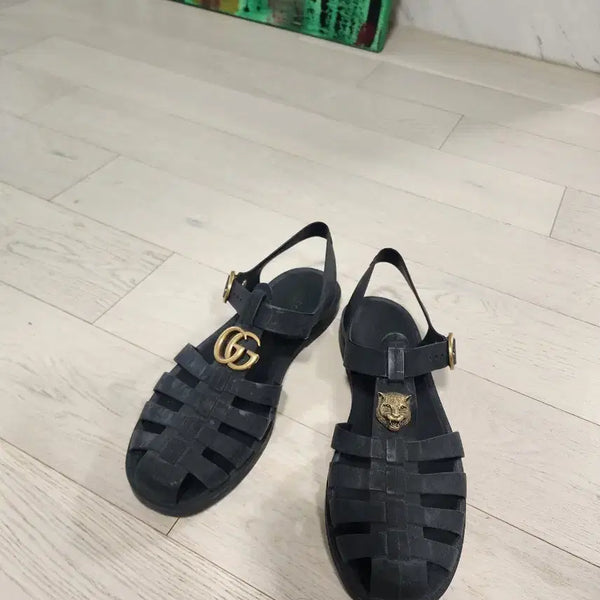 [BUNJANG] Gucci Fisherman Sandals (Size 270) / 구찌 피셔맨 샌들 270 팝니다