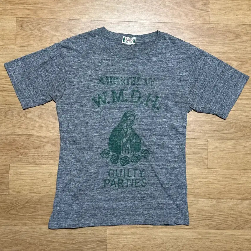 [BUNJANG] Wackomaria Guilty Parties Slub T-Shirt / [L] 와코마리아 guilty parties 슬럽 티셔츠