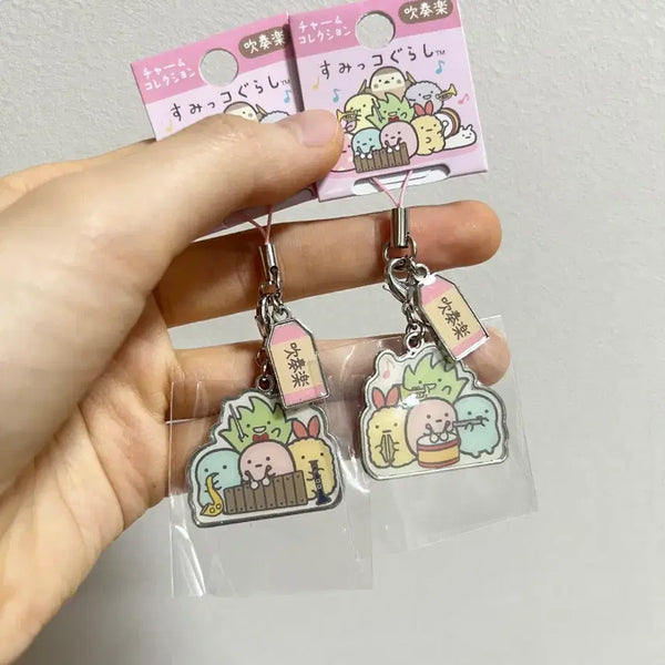 [BUNJANG] Sumikko Gurashi Keychain 2 Piece Bundle Set / 일괄)스밋코구라시 키링 2개 세트